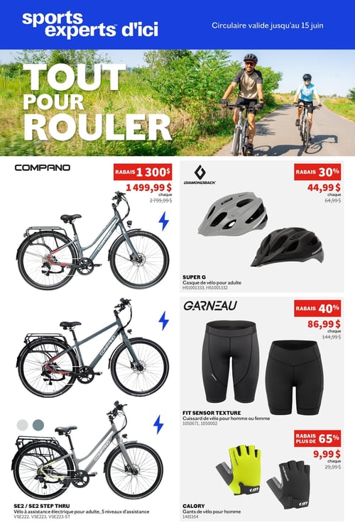 Circulaire Sports Experts - Tout pour rouler - Page 1