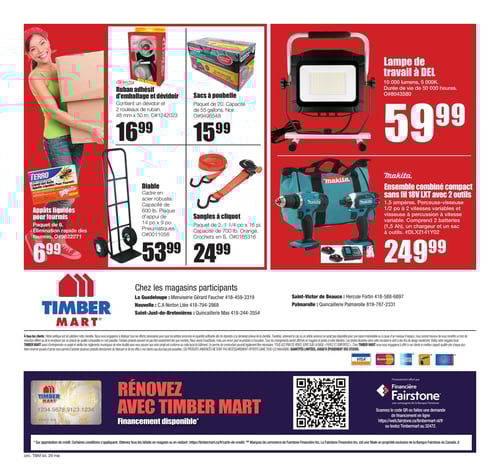 Circulaire Timber Mart - Projet de garage - Page 4
