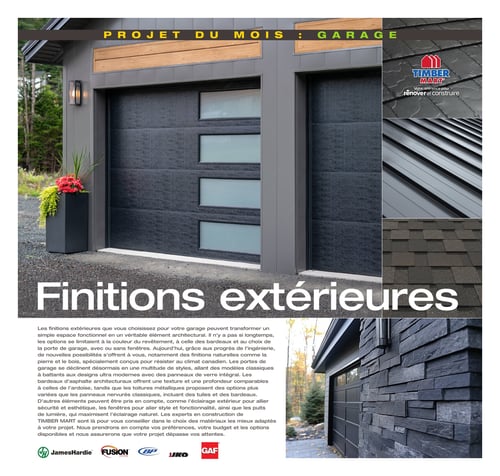 Circulaire Timber Mart - Projet de garage - Page 11