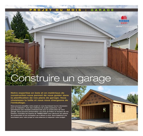 Circulaire Timber Mart - Projet de garage - Page 17