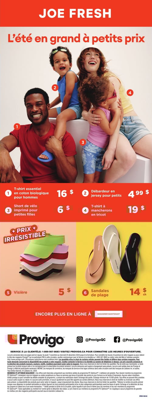 Circulaire Provigo - Collection de Plein Air - Page 6