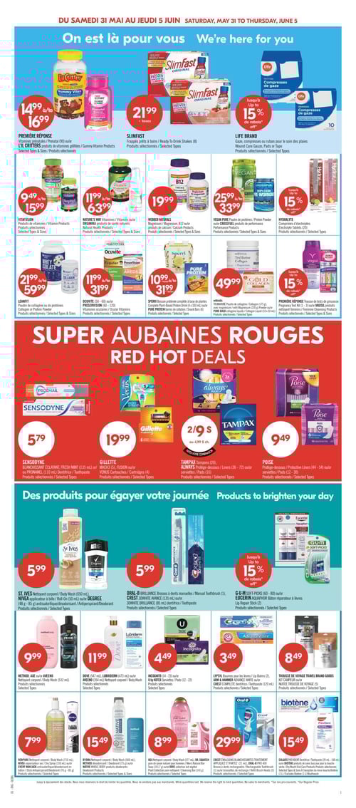 Circulaire Pharmaprix - Page 14