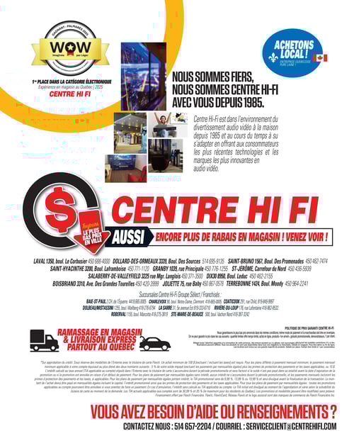 Circulaire Centre HI-FI - Page 78