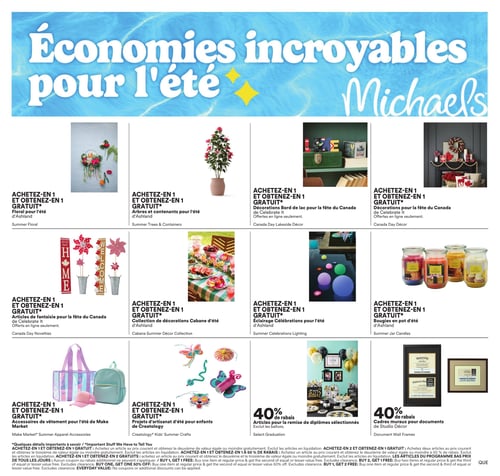 Circulaire Michaels - Page 1