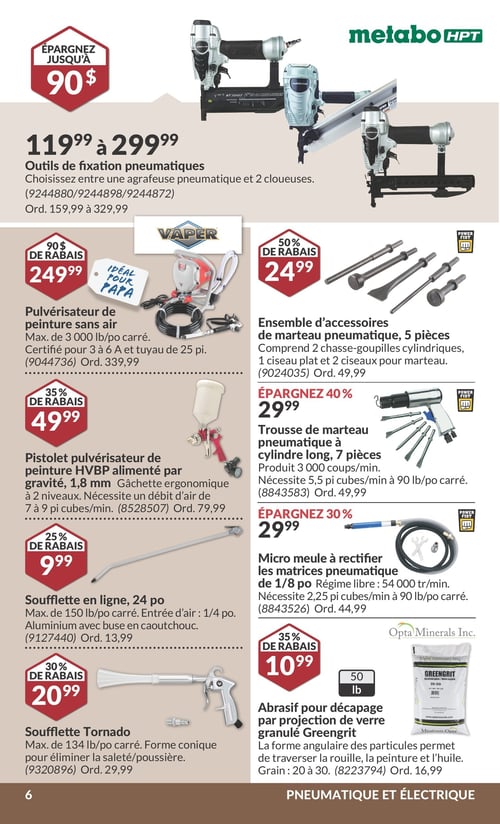 Circulaire Princess Auto - Page 12