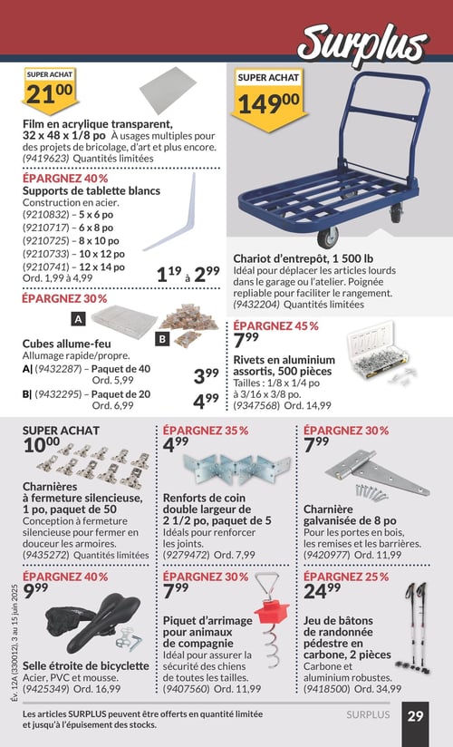 Circulaire Princess Auto - Page 36