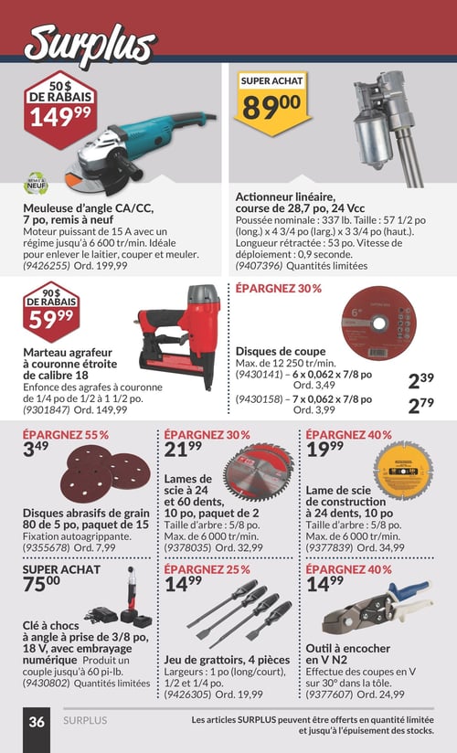 Circulaire Princess Auto - Page 43