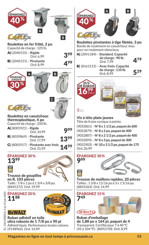 Circulaire Princess Auto - Page 60