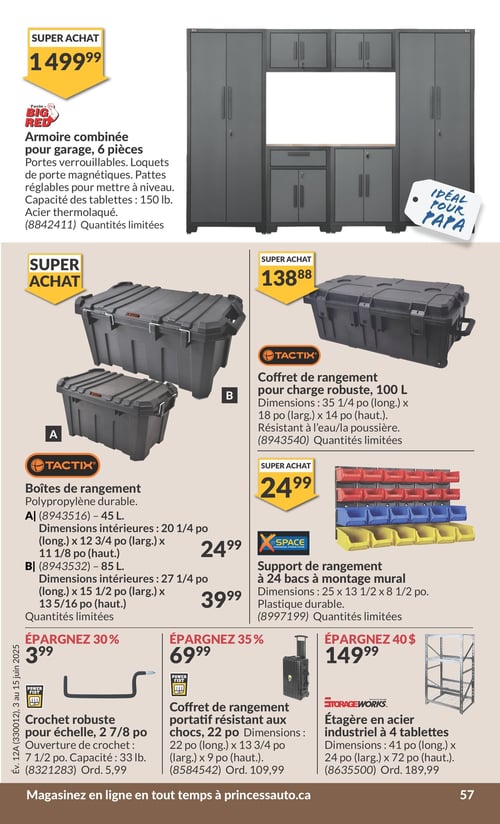 Circulaire Princess Auto - Page 64