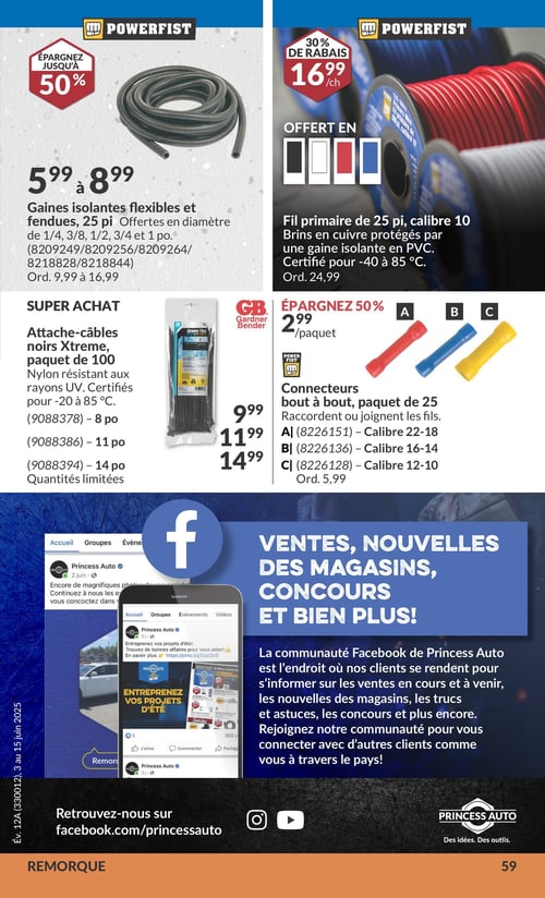 Circulaire Princess Auto - Page 66