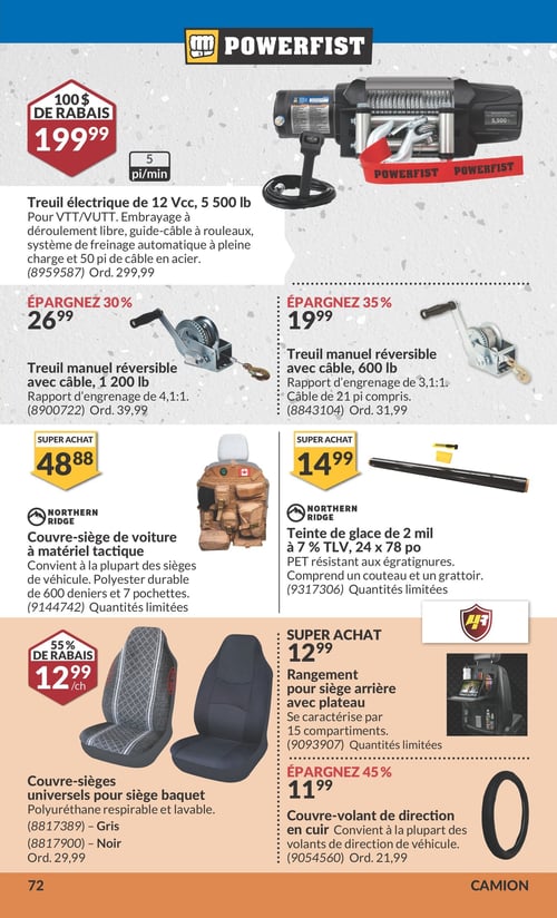 Circulaire Princess Auto - Page 79