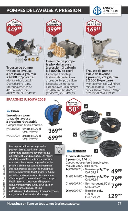 Circulaire Princess Auto - Page 84