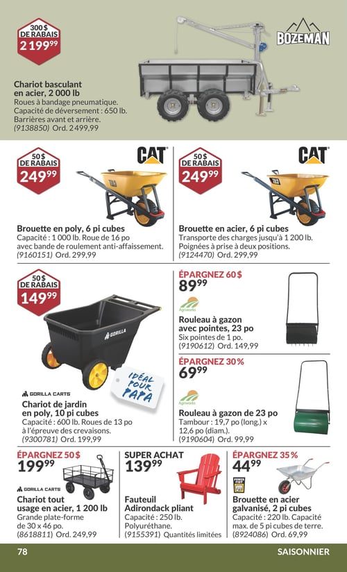 Circulaire Princess Auto - Page 85