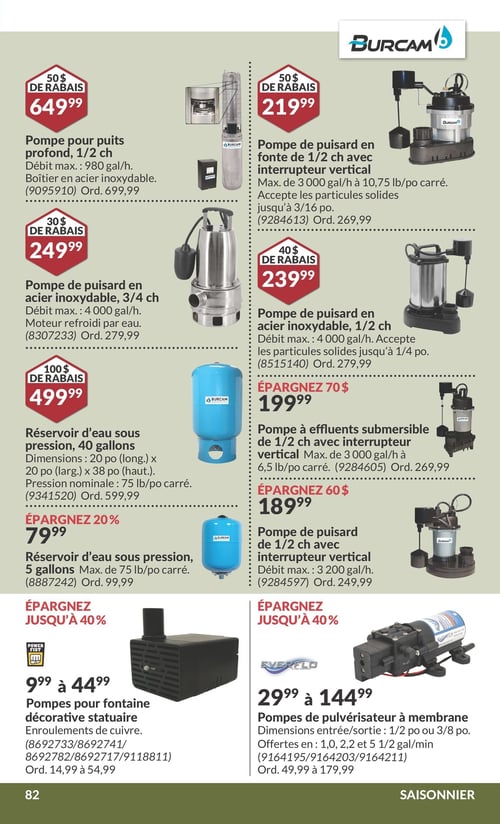 Circulaire Princess Auto - Page 89