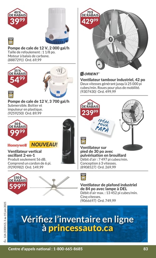 Circulaire Princess Auto - Page 90