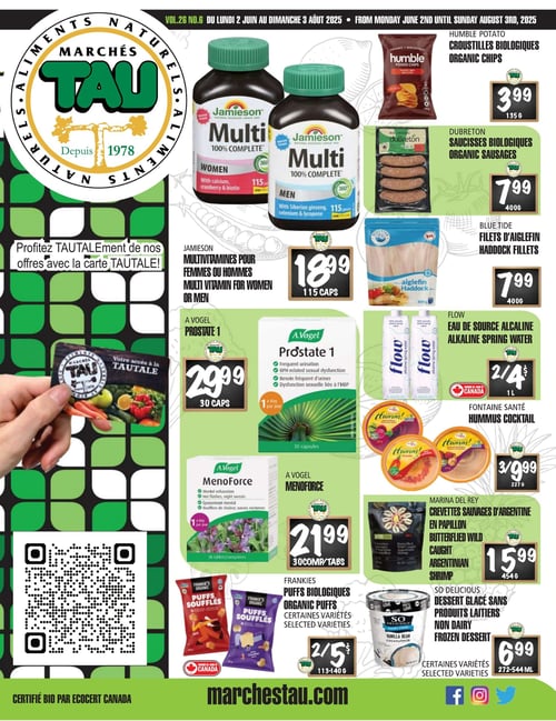 Circulaire TAU Marché d'alimentation Naturelle - Page 1