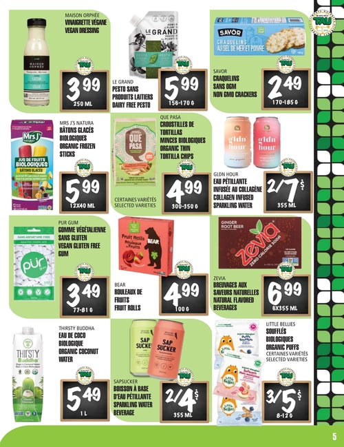 Circulaire TAU Marché d'alimentation Naturelle - Page 5