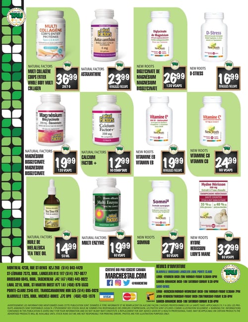 Circulaire TAU Marché d'alimentation Naturelle - Page 16