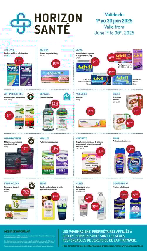 Circulaire Horizon Santé - Promotion - Page 1