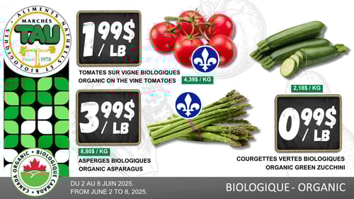 Circulaire TAU Marché d'alimentation Naturelle - Biologique - Page 1
