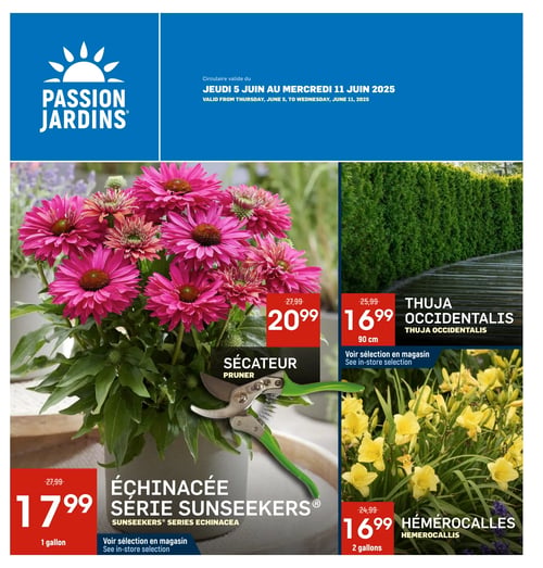 Circulaire Passion Jardins - Page 1