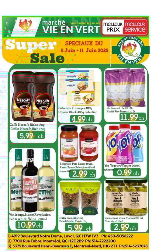 Circulaire Marché Vie en Vert - Page 2