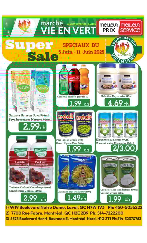 Circulaire Marché Vie en Vert - Page 3