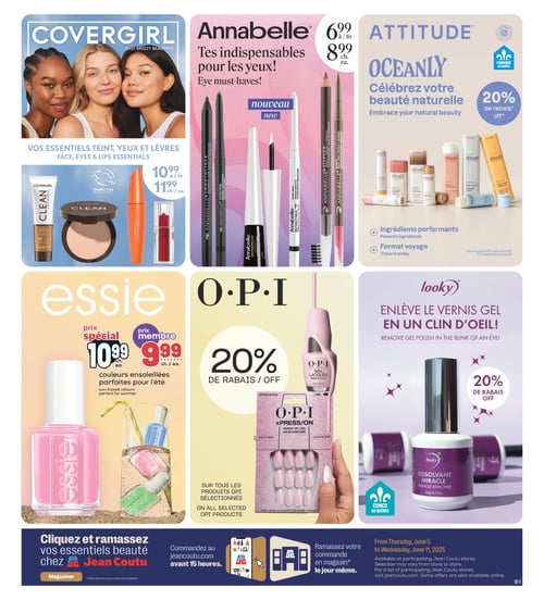 Circulaire Jean Coutu - Mes Offres Beauté - Page 3