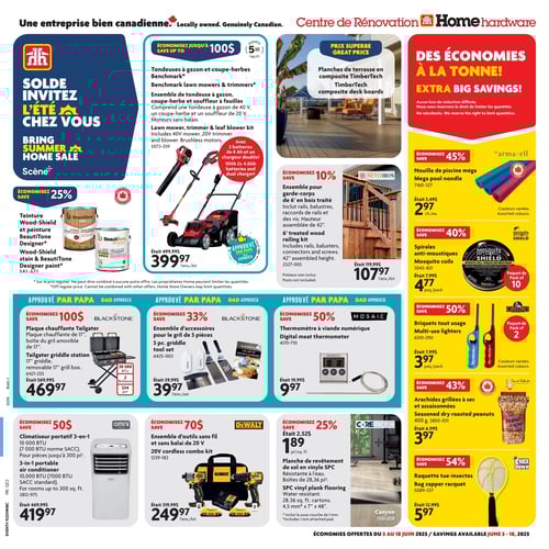 Circulaire Home Hardware - Centre de Rénovation - Page 1