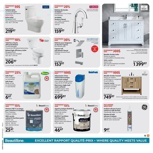 Circulaire Home Hardware - Centre de Rénovation - Page 20