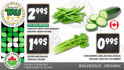 Circulaire TAU Marché d'alimentation Naturelle - Biologique - Page 1
