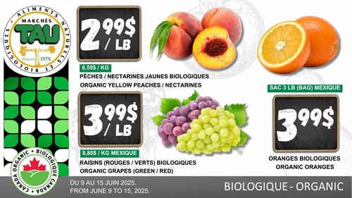 Circulaire TAU Marché d'alimentation Naturelle - Biologique - Page 2