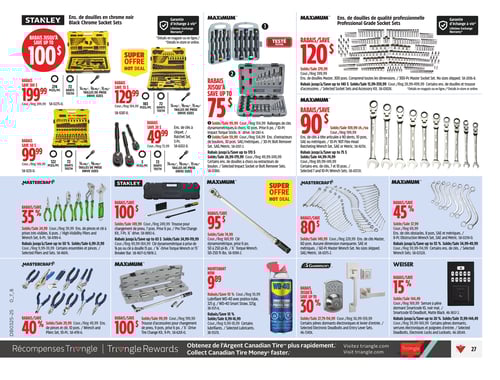 Circulaire Canadian Tire - Page 36