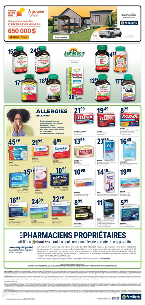 Circulaire Familiprix - Clinique - Page 4