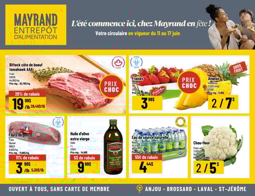 Circulaire Mayrand Entrepôt D'alimentation - Page 1
