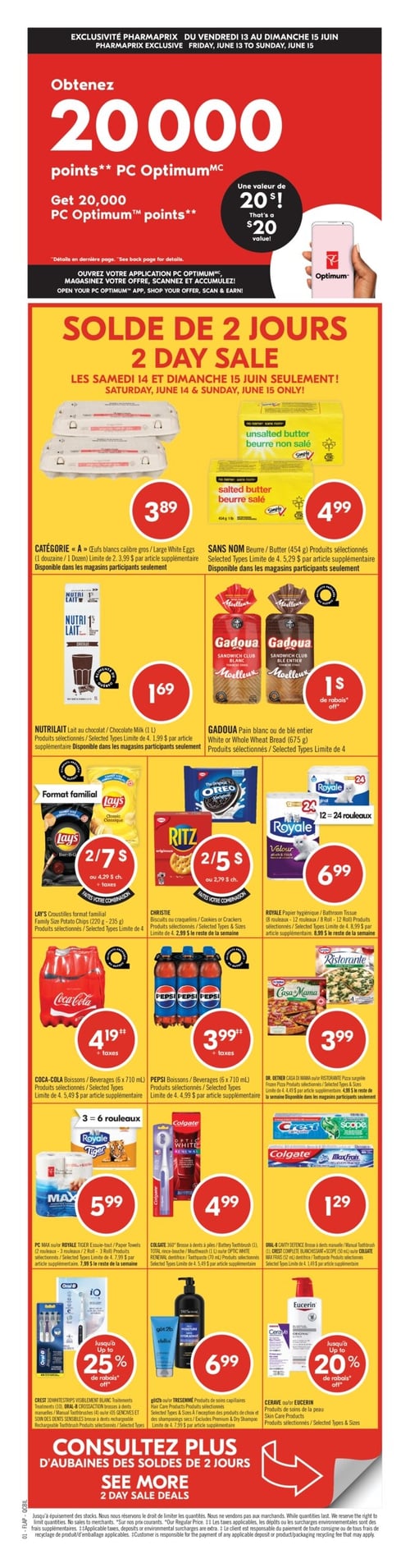 Circulaire Pharmaprix - Page 1