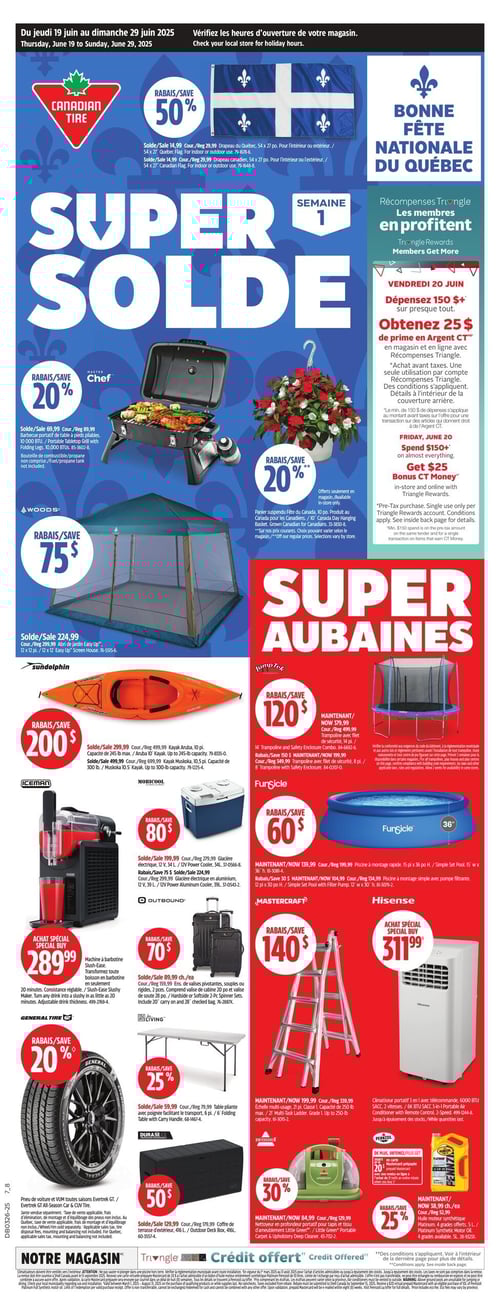 Circulaire Canadian Tire - Page 1