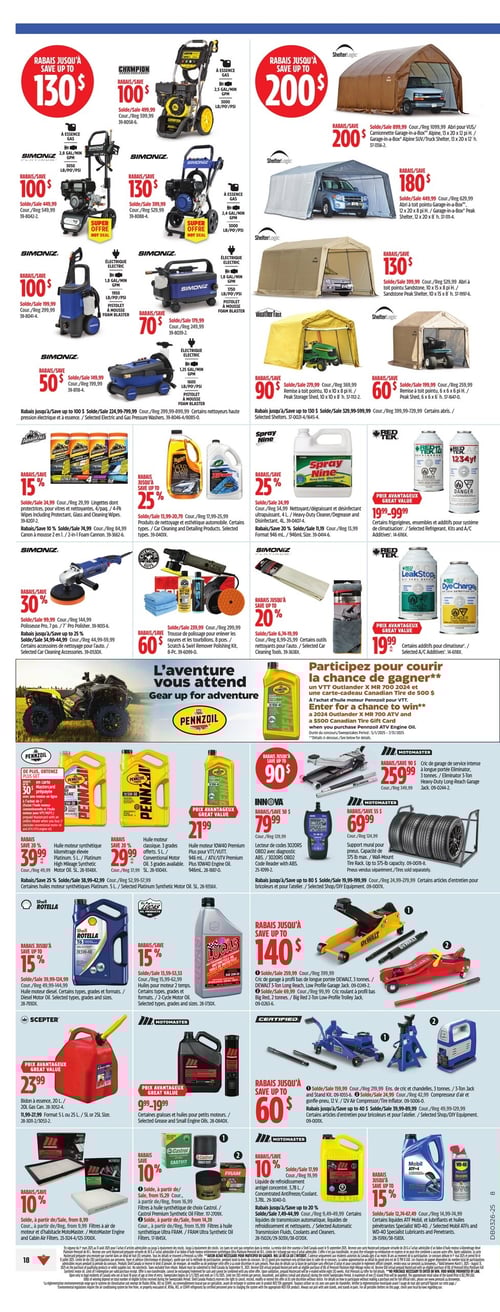 Circulaire Canadian Tire - Page 29