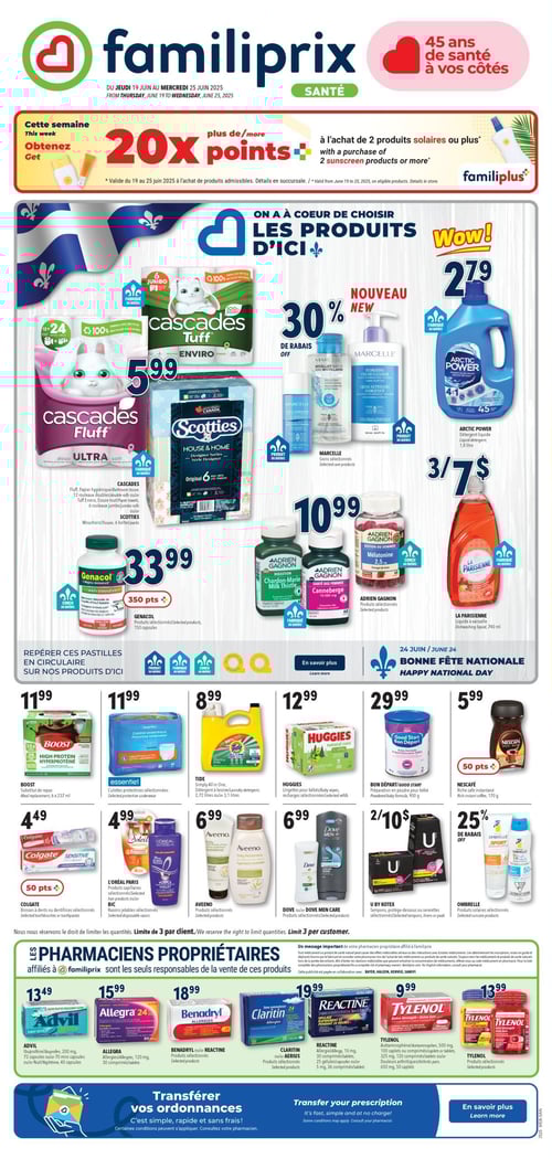 Circulaire Familiprix - Santé - Page 1