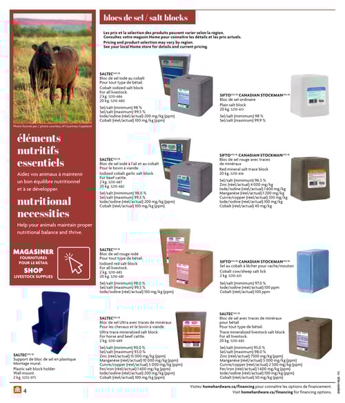 Circulaire Home Hardware - Vie à la ferme et rurale - Page 4