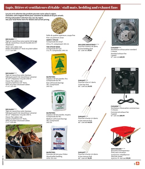 Circulaire Home Hardware - Vie à la ferme et rurale - Page 5