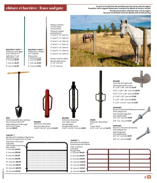 Circulaire Home Hardware - Vie à la ferme et rurale - Page 17