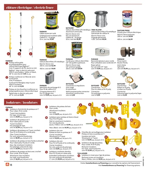 Circulaire Home Hardware - Vie à la ferme et rurale - Page 18