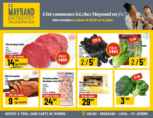 Circulaire Mayrand Entrepôt D'alimentation - Page 1