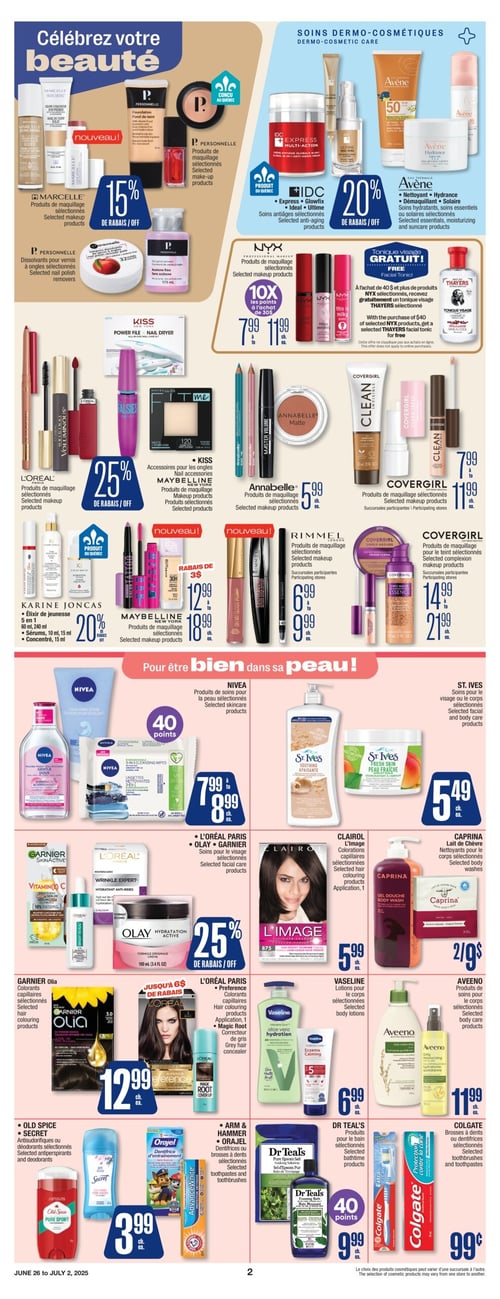 Circulaire Jean Coutu - Santé Beauté - Page 2