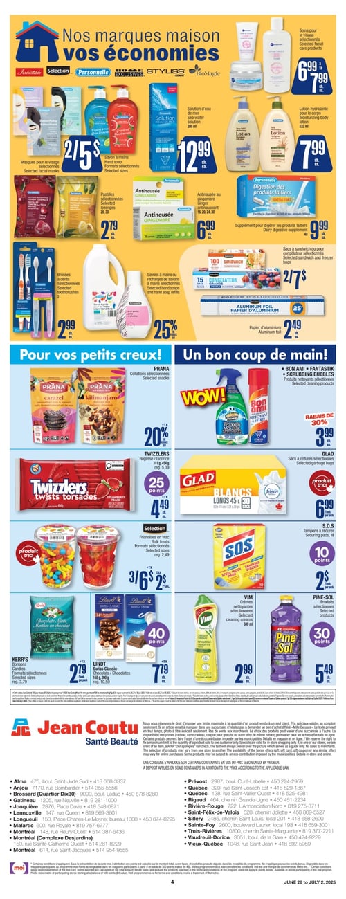 Circulaire Jean Coutu - Santé Beauté - Page 4