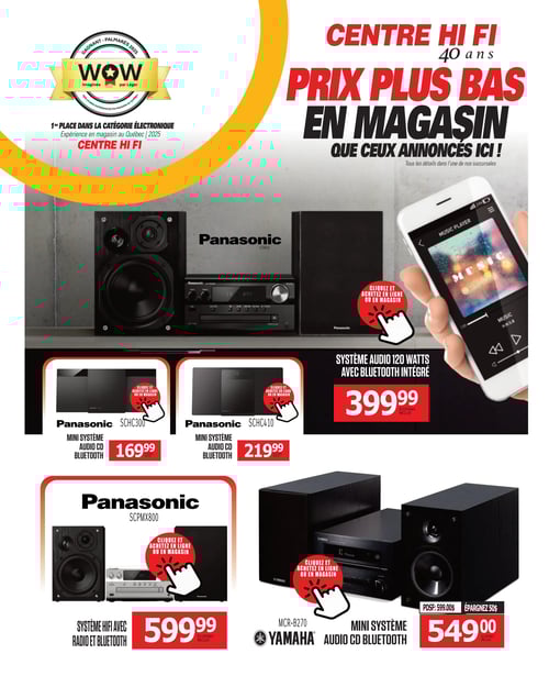 Circulaire Centre HI-FI - Page 62