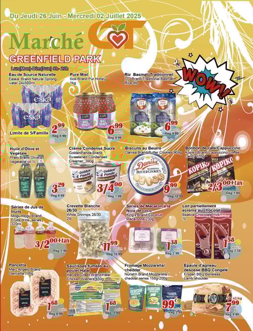 Circulaire Marché C & T - Greenfield Park - Page 1