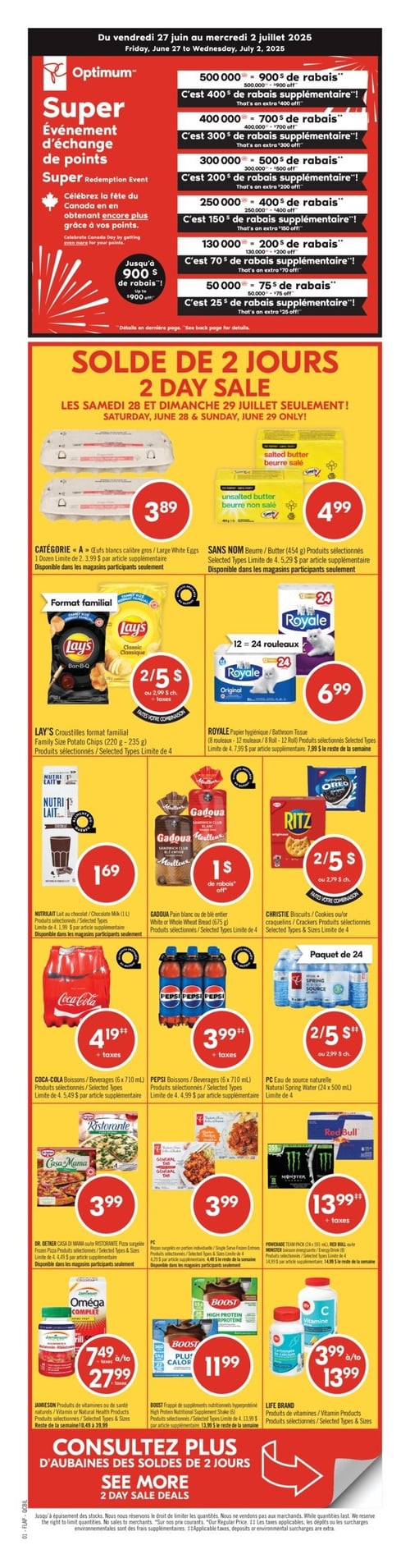 Circulaire Pharmaprix - Page 1