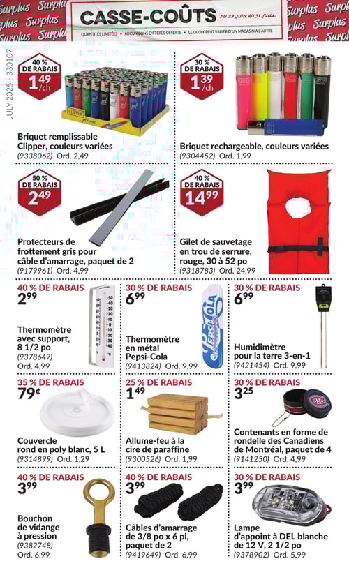 Circulaire Princess Auto - Casse-Coûts - Page 13